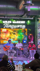 Evening social scene documented at Cape Town's Mojo Market