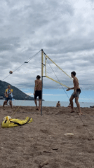 Beach volleyball and leisure activities observed in Boreti, Montenegro