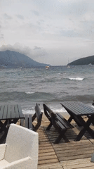 Tourist documents hour-long exploration of Budva, Montenegro coastal city
