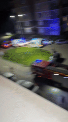 Emergency vehicles respond to incident in Balashikha residential area