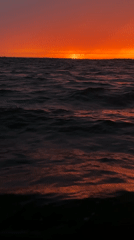Sunset and rain scenes captured in Kokshetau, Kazakhstan