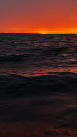 Sunset and rain scenes captured in Kokshetau, Kazakhstan