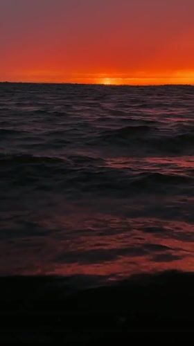 Sunset and rain scenes captured in Kokshetau, Kazakhstan