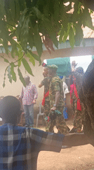 Military funeral ceremony held in Akwanga, Nigeria