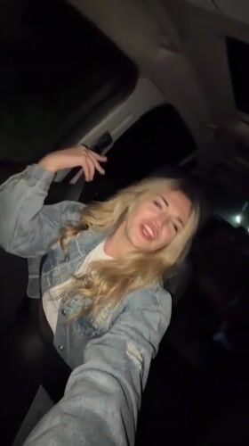 Woman in car captured on video in Montenegro