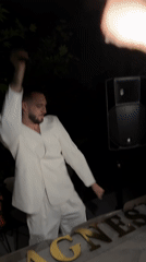 Evening birthday celebration with pool party in Yerevan, Armenia