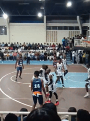 Basketball game draws crowds to Nairobi arena