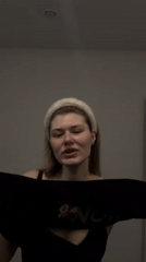Early morning beauty routine and dancing captured in Kazan