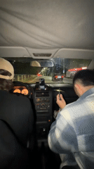 Two men spotted in car at night in Plovdiv