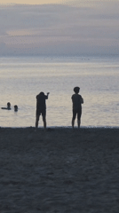 Quiet evening on Nha Trang beach — yoga, meditation, and stillness.