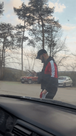 Person observed near black Nissan in Veliko Tarnovo