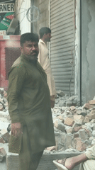 Morning cleanup and repair work observed in Justice Colony