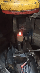 Late-night metalworking operations documented at Perm industrial facility