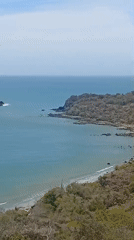 Coastal vista documented from elevated position in Manzanillo, Venezuela