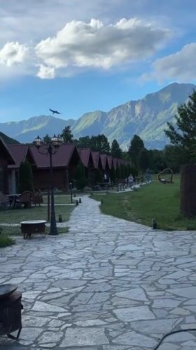 Traditional mountain lodge visit in Gusinje, Montenegro