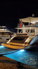 Summer night exploration of Budva's Old Town and luxury marina