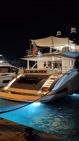Summer night exploration of Budva's Old Town and luxury marina