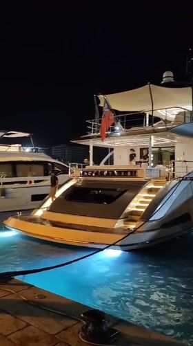 Summer night exploration of Budva's Old Town and luxury marina
