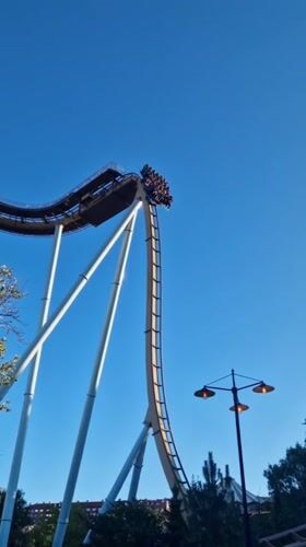 Afternoon rides and attractions at Liseberg, Gothenburg