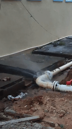 Infrastructure damage and daily life captured in Puttaparthi