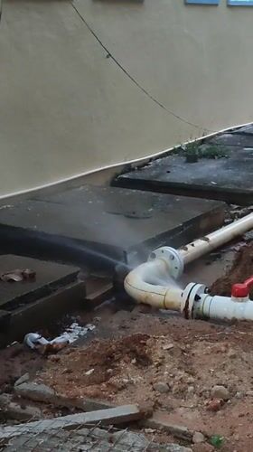 Infrastructure damage and daily life captured in Puttaparthi
