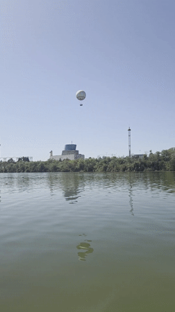 Peaceful afternoon scenes captured along Seville's Guadalquivir River
