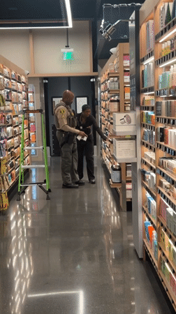 Late-night grocery shopping documented in West Hollywood store