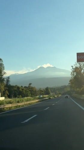 Driver records routine highway travel near Lapide Pasteria, Italy