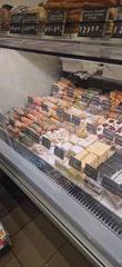 Krasnodar street scenes: bakery displays and urban details