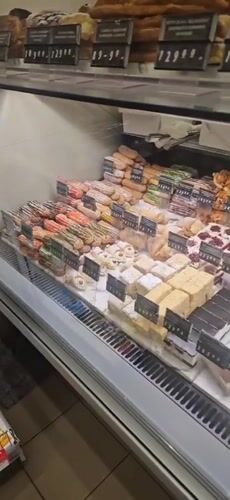 Krasnodar street scenes: bakery displays and urban details