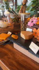 Buffet spread in Ko Samui covers cheese, sushi, and desserts