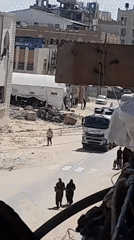 Morning life continues in Khan Yunis amid widespread destruction