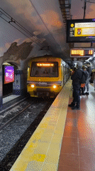Buenos Aires subway operations and street scenes documented