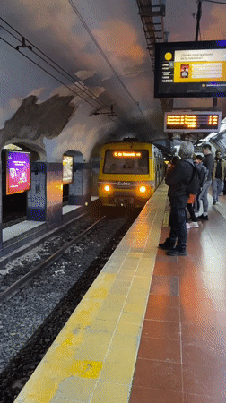 Buenos Aires subway operations and street scenes documented