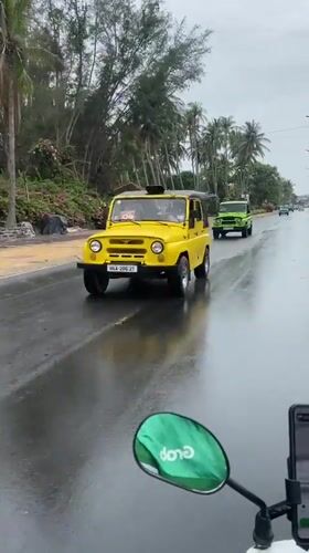 Rainy morning street life documented in Vietnamese ward