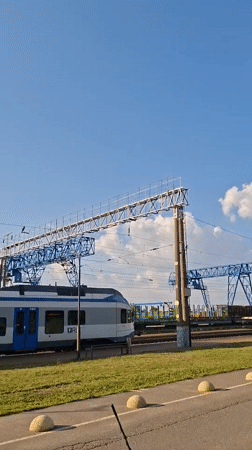 Everyday transit and street scenes in Smalyavichy, Belarus