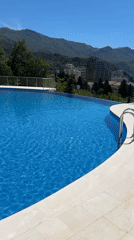 Morning at luxury Montenegro resort captured in detail