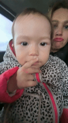 Baby and woman captured in vehicle video in Russia