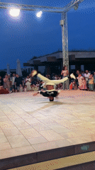 Breakdancing performance lights up an outdoor stage in Obzor