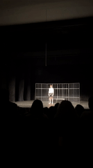 Theater performance features jail scene at Pazardzhik venue