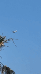 Aircraft spotted flying over Netanya coast during morning hours