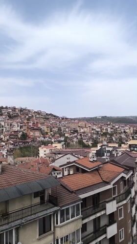 Tourist documents afternoon wandering through historic Veliko Tarnovo
