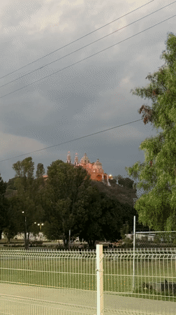 Soccer game, murals, historic church documented in San Andrés Cholula