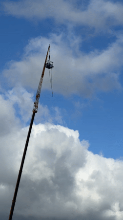 Recreational activities including bungee jumping observed in Knutsford