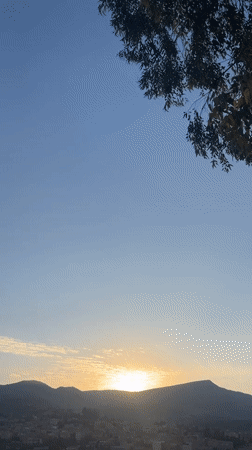 Morocco sunrise captured in 16 moments over 15 minutes