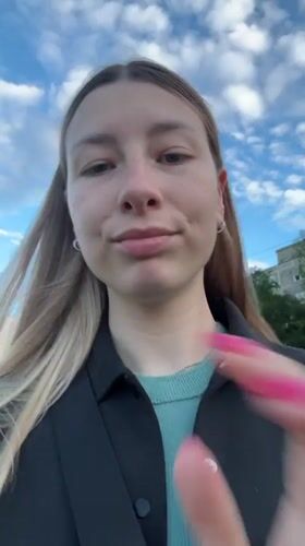 Selfies snapped on a moving bus in Moscow