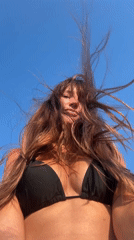Woman in bikini photographed outdoors in Đà Nẵng, Vietnam