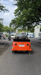 Vintage Volkswagen Thing spotted on Kuta street