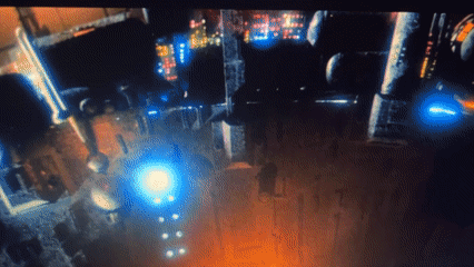 Behind-the-scenes and event footage from a sci-fi production