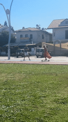 Early morning recreational activities captured along Fethiye waterfront promenade